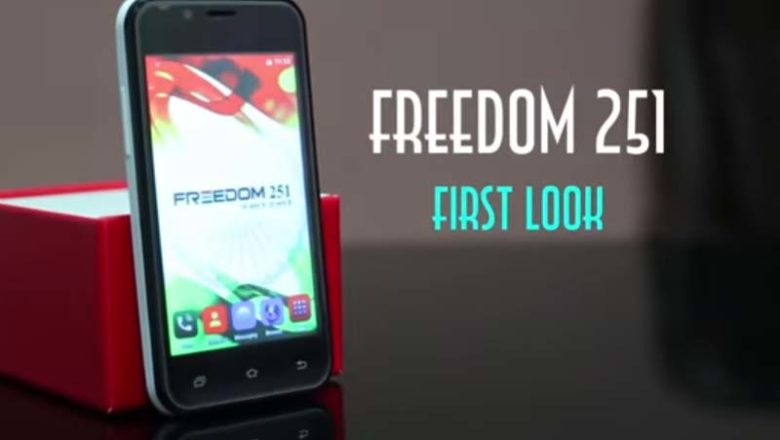 Freedom 251- the cheapest smartphone in the world