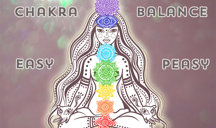 Chakra balancing exercises with metaphysical crystals
