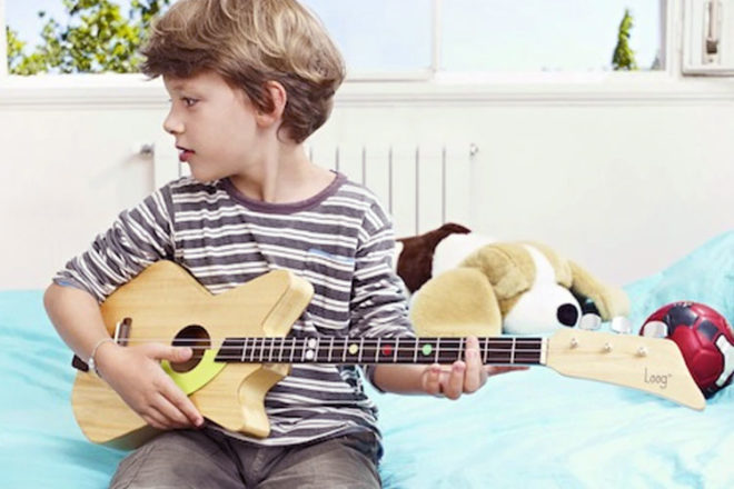 The All New Stylish Electric Guitar for Kids Learning Music