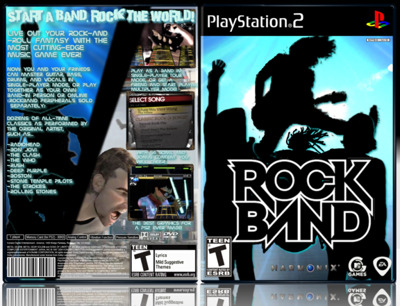 Retro gaming box PS2 game review - Rock 