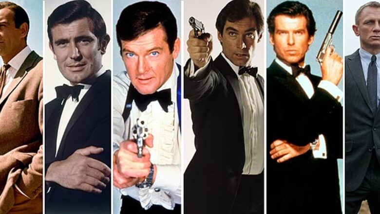 The actors of James Bond