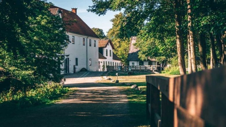 Esrum Abbey and Mill in North Zealand, Denmark